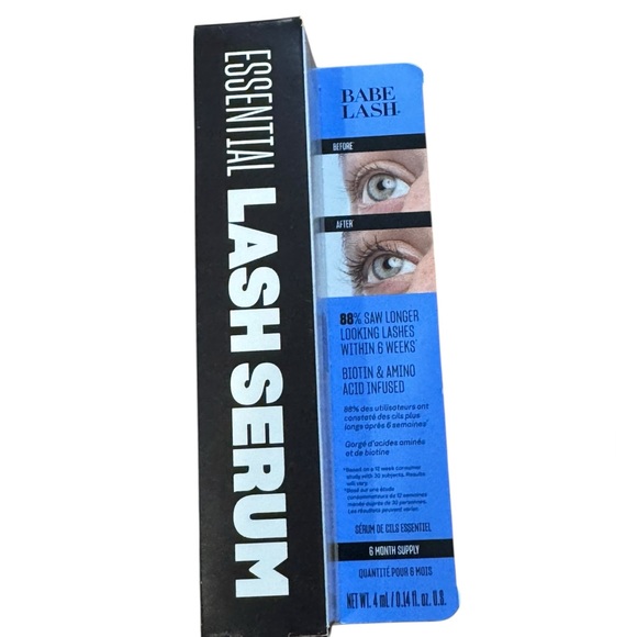 Babe Lash Other - Babe Lash - Essential Lash Serum - 6 MONTH SUPPLY NIB - $89 Retail